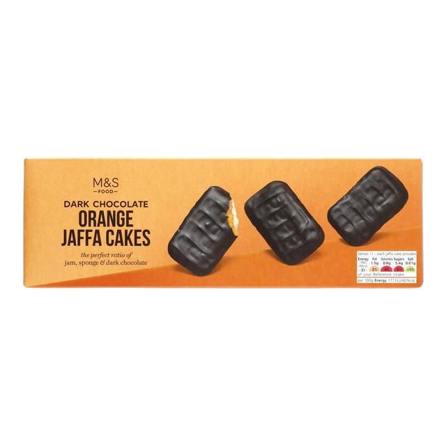 M&amp;amp;S Dark Chocolate Jaffa Cakes   125g