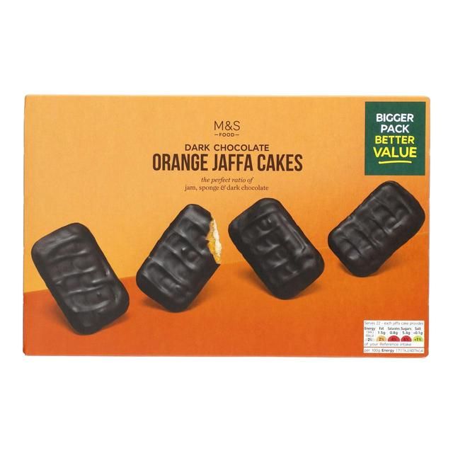 M&amp;amp;S Dark Chocolate Jaffa Cakes Twin Pack   2 x 125g
