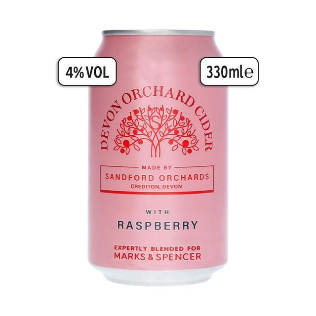 M&amp;amp;S Devon Raspberry Cider   330ml