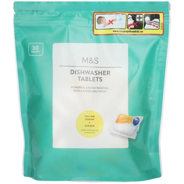 M&amp;amp;S Dishwasher Tablets   30 per pack