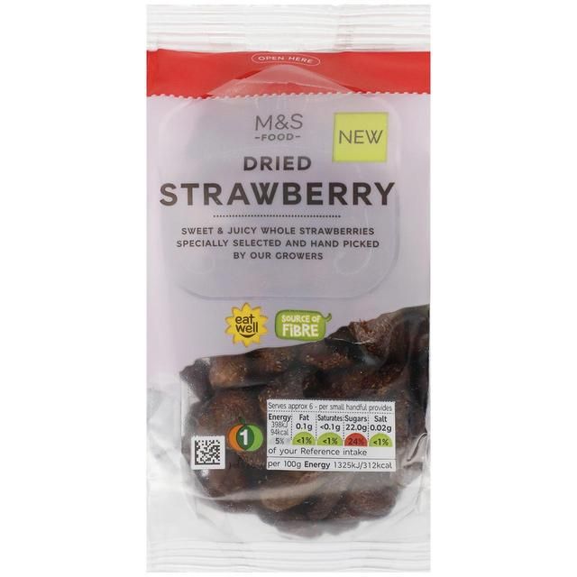 M&amp;amp;S Dried Strawberry   200g