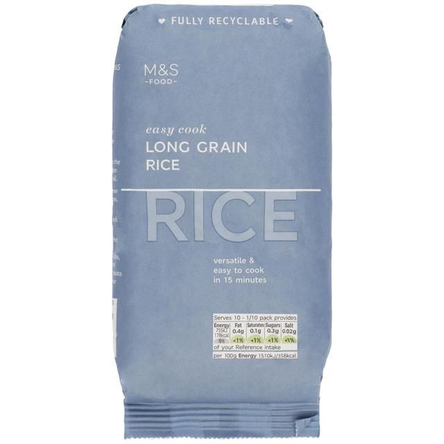 M&amp;amp;S Easy Cook Long Grain Rice   500g