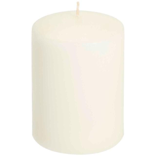 M&amp;amp;S Essential Small Pillar Candle Ivory