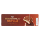 M&amp;amp;S Extremely Chocolatey Milk Chocolate Orange Biscuits   230g