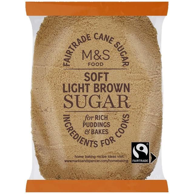 M&amp;amp;S Fairtrade Light Brown Soft Sugar   500g