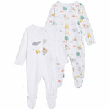 M&amp;amp;S Farmyard Sleepsuits Newborn - 3 Years