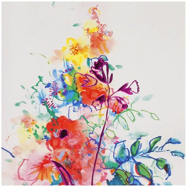 M&amp;amp;S Floral Blank Card