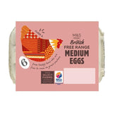M&amp;amp;S Free Range Medium Eggs   6 per pack