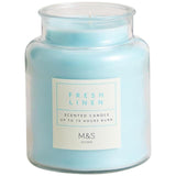 M&amp;amp;S Fresh Linen Jar Candle