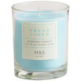M&amp;amp;S Fresh Linen Small Candle