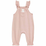 M&amp;amp;S Frill Bunny Dungaree 0 Months-3 Years Pink