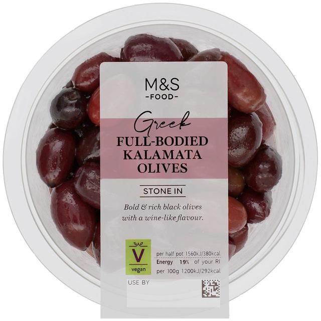 M&amp;amp;S Full-Bodied Greek Kalamata Olives   260g