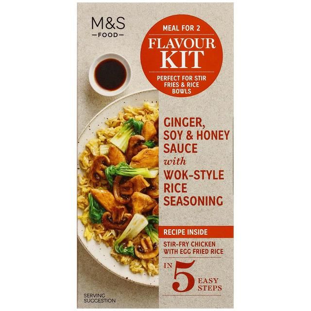 M&amp;amp;S Ginger Soy &amp;amp; Honey Sauce with Rice Seasoning   47g