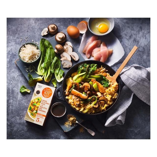 M&amp;amp;S Ginger Soy &amp;amp; Honey Sauce with Rice Seasoning   47g