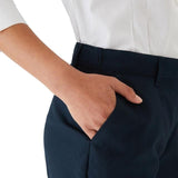 M&amp;amp;S Girls 2pk Skinny Leg Trousers 3-14Y Navy