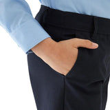 M&amp;amp;S Girls 2Pk Slim Leg Adj Hem Trs 3-4 Y   2 per pack