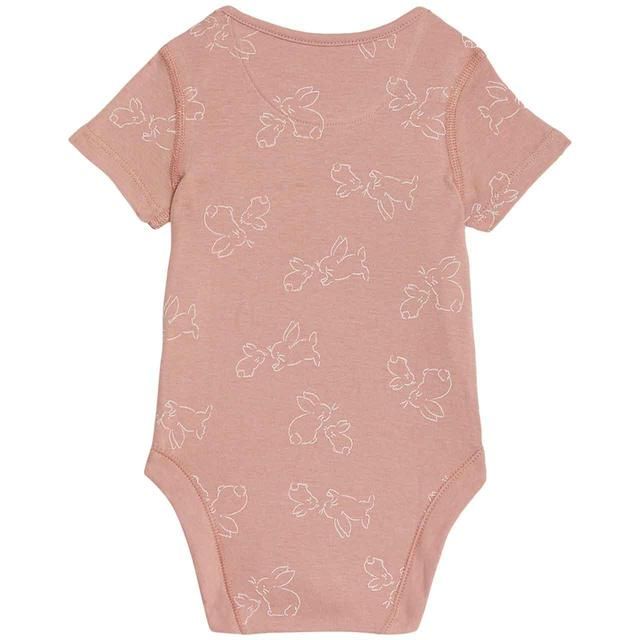 M&amp;amp;S Girls Bodysuits Newborn-18 Months Pink 7 Pack