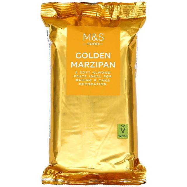M&amp;amp;S Golden Marzipan   500g