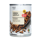 M&amp;amp;S Green Lentils in Water   400g
