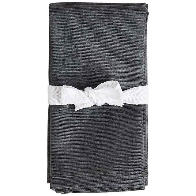 M&amp;amp;S Grey Cotton with Linen Napkins   4 per pack