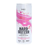 M&amp;amp;S Hard Seltzer Raspberry &amp;amp; Rhubarb   250ml