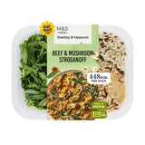 M&amp;amp;S Healthy &amp;amp; Balanced Beef &amp;amp; Mushroom Stroganoff   380g