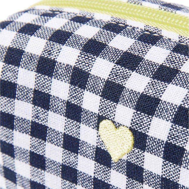 M&amp;amp;S Heart Motif Gingham Bag 1SIZE Multi