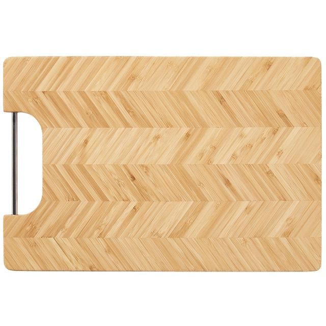 M&amp;amp;S Hexagonal Wood Chopping Board 40cm