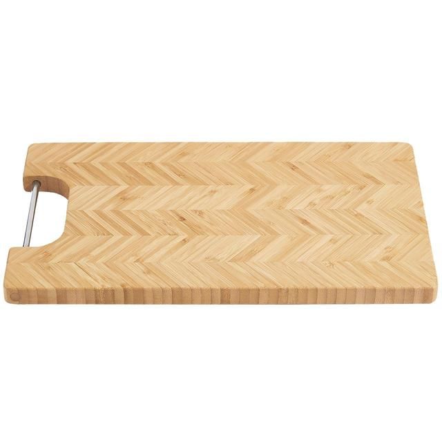 M&amp;amp;S Hexagonal Wood Chopping Board 40cm