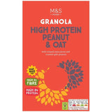 M&amp;amp;S High Protein Peanut &amp;amp; Oat Granola   400g