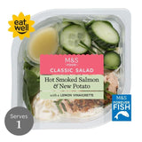M&amp;amp;S Hot Smoked Salmon &amp;amp; New Potato Salad   340g