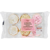 M&amp;amp;S Iced Cupcakes   6 per pack
