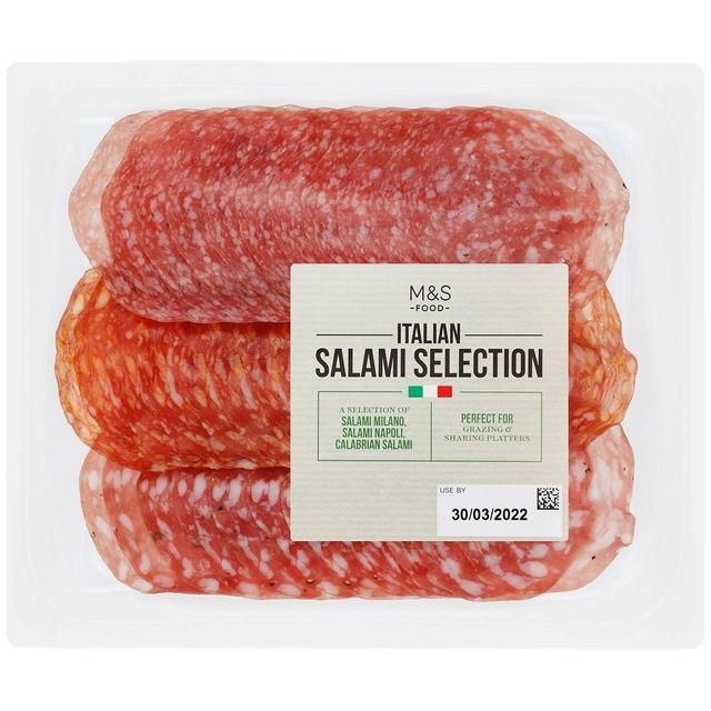 M&amp;amp;S Italian Salami Selection   100g