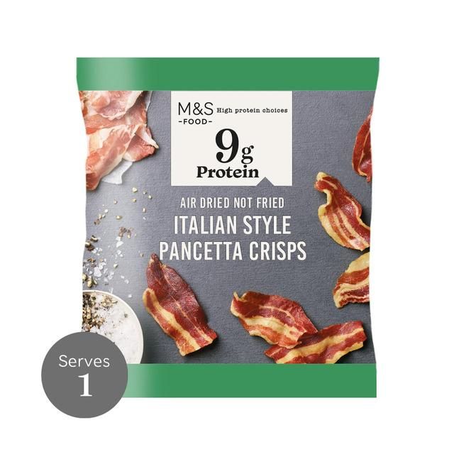 M&amp;amp;S Italian Style Pancetta Crisps   25g