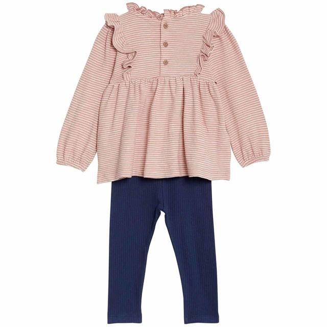 M&amp;amp;S Jersey 2 Pack 0 Months-3 Years Pink