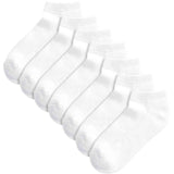 M&amp;amp;S Kids Half Terry Trainer Liner White 7 Pack