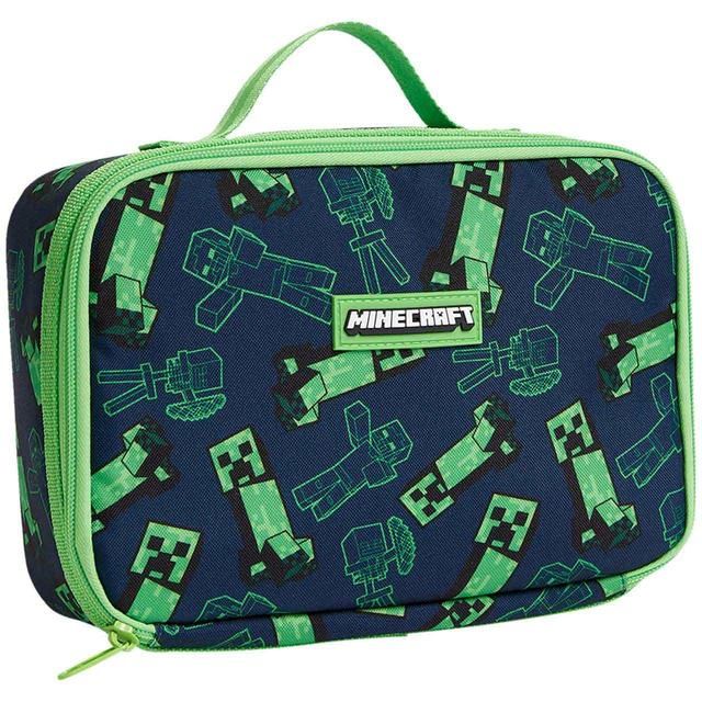 M&amp;amp;S Kids Minecraft Lunchbox Green