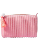 M&amp;amp;S Large Quilted Wash Bag Pink 1SIZE Light Pink