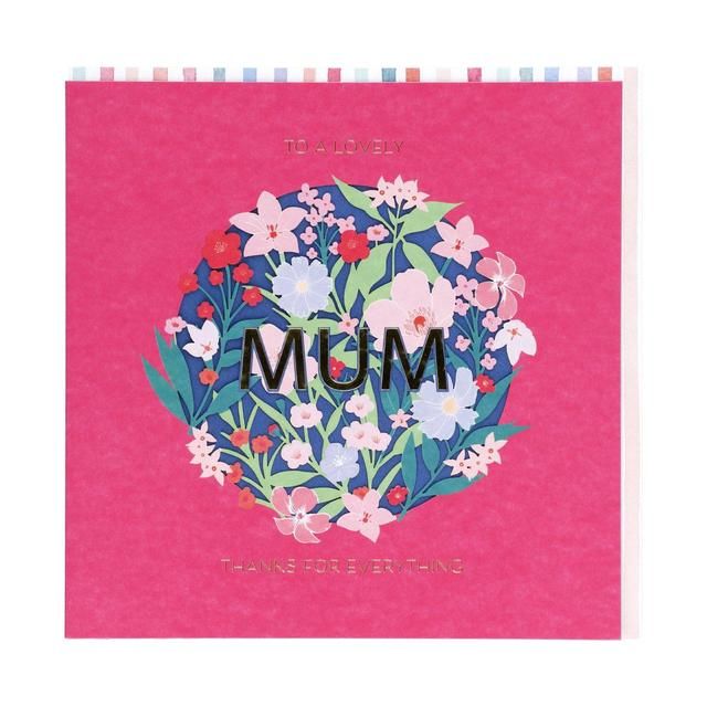 M&amp;amp;S Lasercut Mother's Day Card