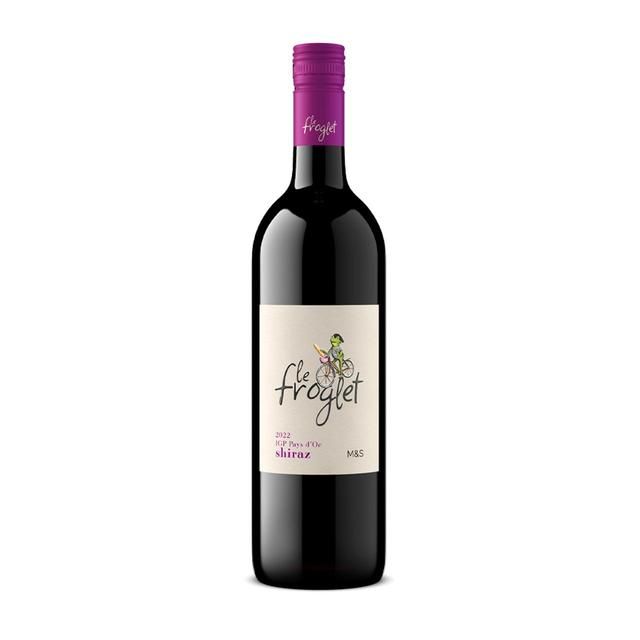 M&amp;amp;S Le Froglet Shiraz   75cl