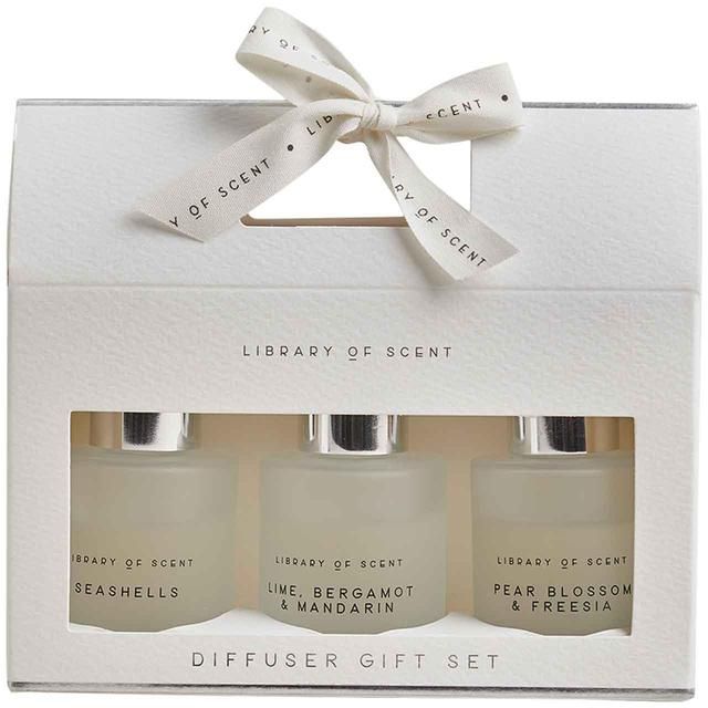 M&amp;amp;S Library of Scent Set of 3 Mini Diffusers White   3 per pack