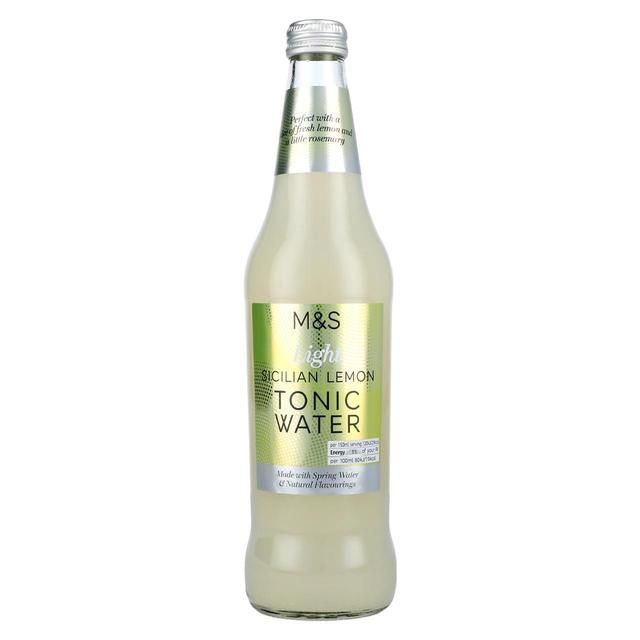 M&amp;amp;S Light Sicilian Lemon Tonic Water   150ml