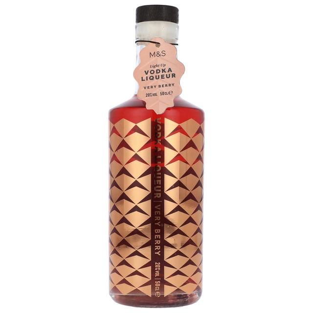 M&amp;amp;S Light Up Very Berry Vodka Liqueur   50cl