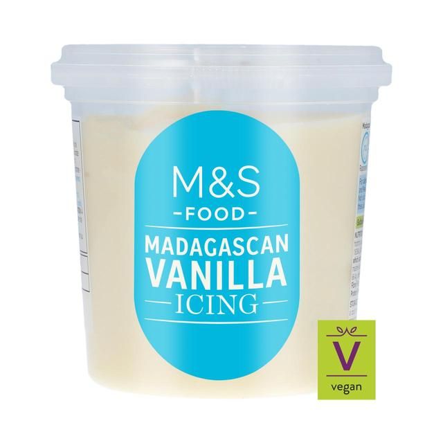 M&amp;amp;S Madagascan Vanilla Icing   400g