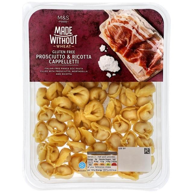 M&amp;amp;S Made Without Prosciutto &amp;amp; Ricotta Cappelletti   250g