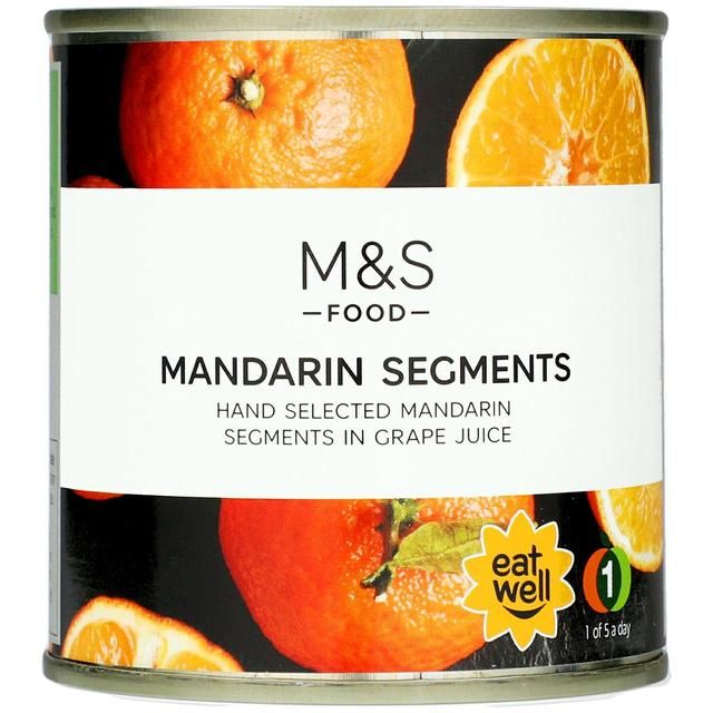 M&amp;amp;S Mandarin Orange Segments in Grape Juice   298g