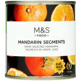 M&amp;amp;S Mandarin Orange Segments in Grape Juice   298g