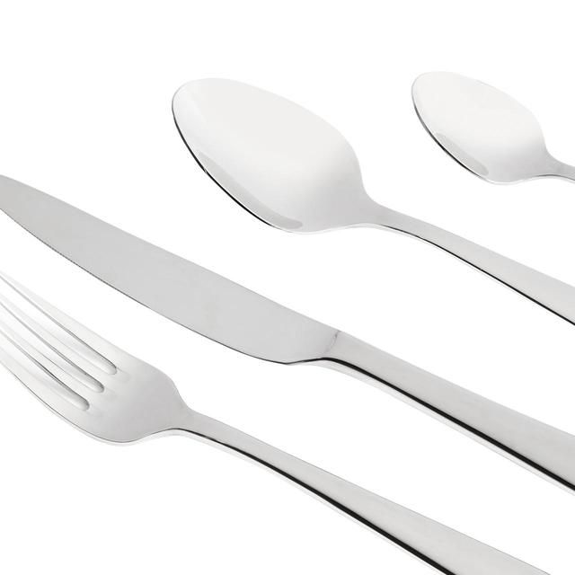 M&amp;amp;S Maxim Stainless Steel Cutlery Set   16 per pack