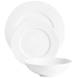 M&amp;amp;S Maxim White Porcelain Dinner Set   12 per pack