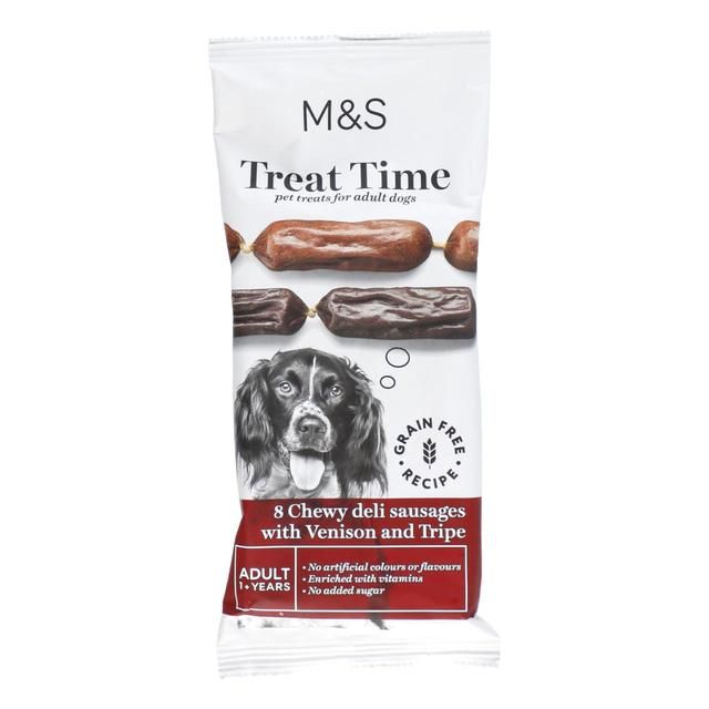 M&amp;amp;S Meaty Deli Sausage Dog Treats   60g